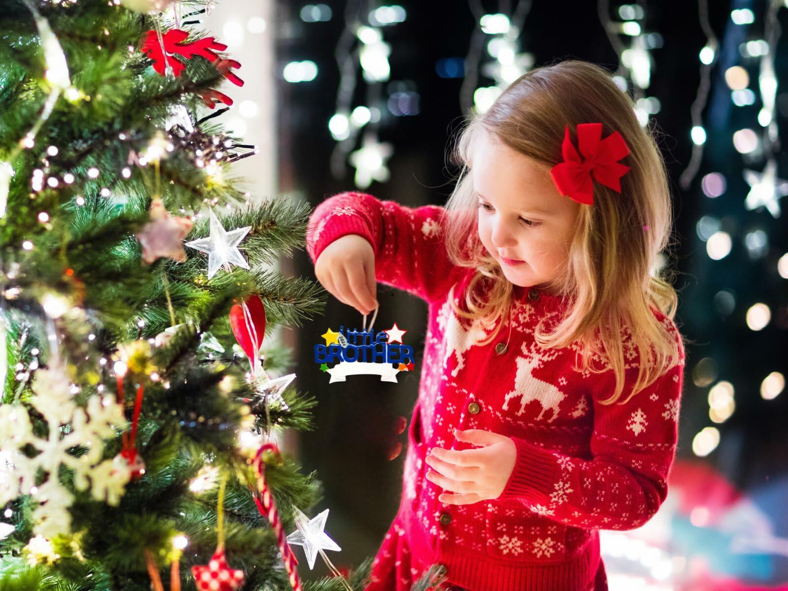 Little Brother Ornament 2025, Easy to Personalize at Home, Comes in Gift Box