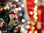 Paris Christmas Ornament 2024 in Laser Cut Wood - Paris Souvenirs and Gifts, Eiffel Tower Ornament, Olympics, Olympic Games Souvenir, Ornament, Memorabilia - Comes in a Gift Box