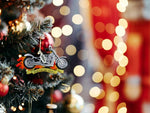 Motorcycle Ornament - Motorcycle Christmas Ornament, Biker Ornament, Easy to Personalize Christmas Ornaments 2025 - Comes in Gift Box So It's Ready for Giving