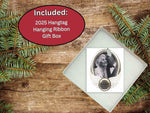 Memorial Picture Frame, Memorial Ornament 2025, Memory Picture Frame To Stand or Hang, Memorial Gift - Always In Our Thoughts - Comes in a gift box so it's ready for giving