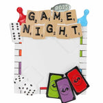 Game Night Christmas Ornament, Board Game Ornament Gift Idea, Stocking Stuffer Easily Personalized at Home - Arrives in Gift Box - 2025