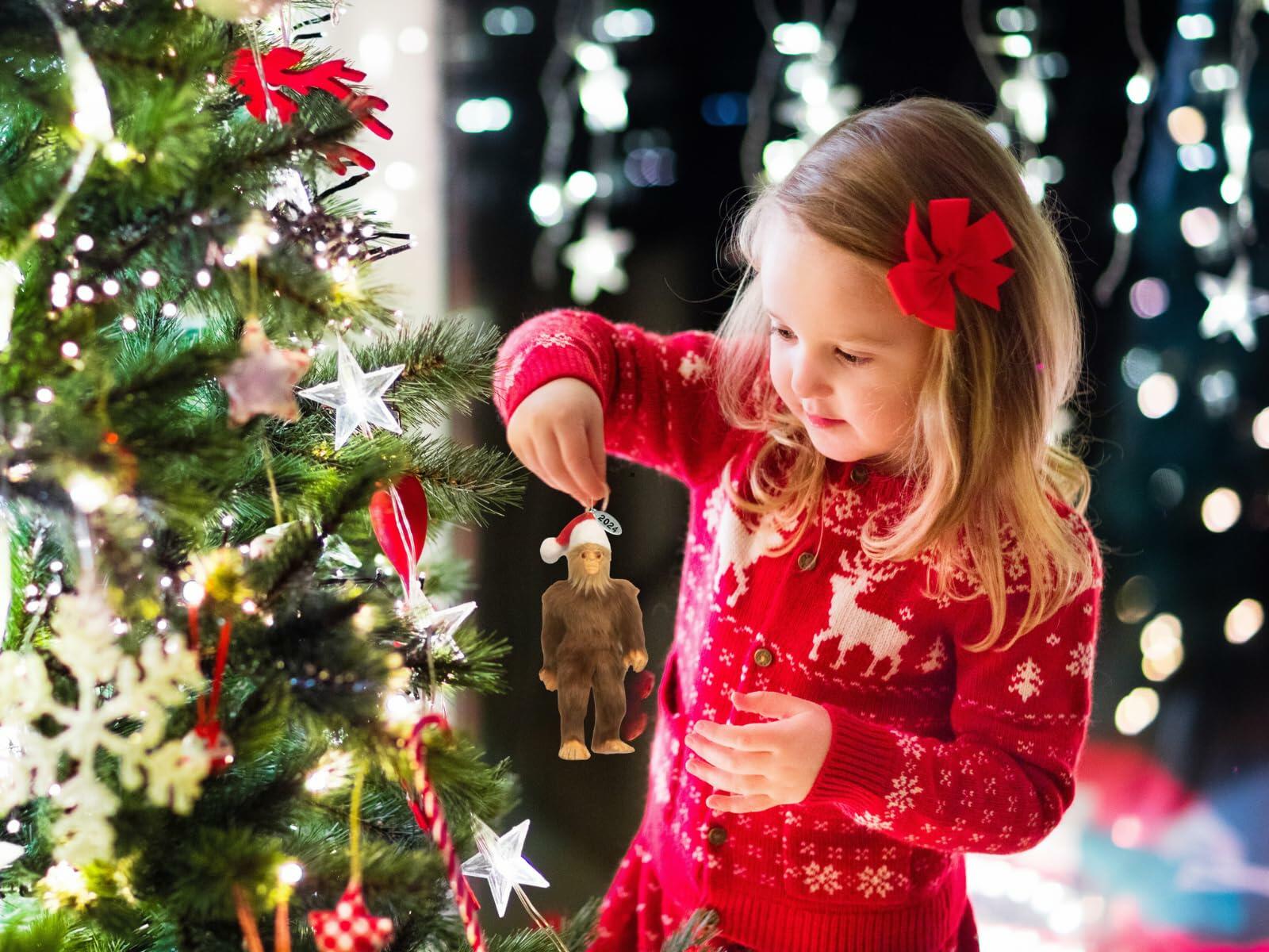 Sasquatch Christmas Ornament | Arrives in Gift Box | Durable Resin Christmas