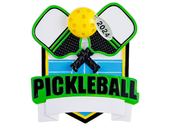 Pickleball Ornament, Can be Personalized at Home 2024, Gift Box