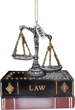 2024 Law School, Lawyer Scales of Justice Graduation Ornament - Can Be Personalized