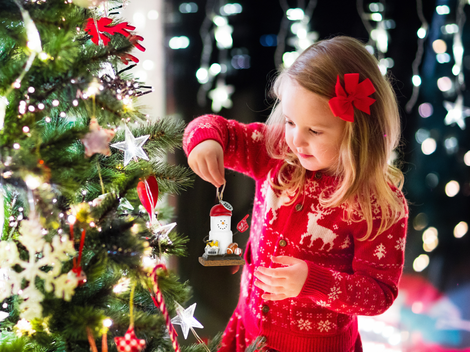 Smores Sports Fan Ornament 2025 - #1 Fan Sports Fan Gift, Comes in Gift Box