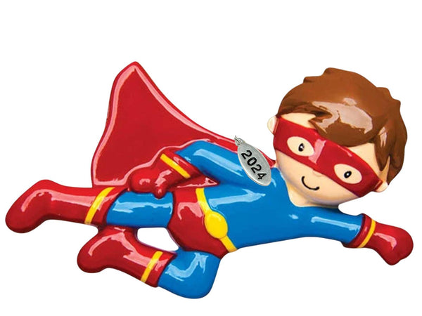 Superhero Ornaments - Superhero Christmas Home Ornaments 2024 - Great Kids Gifts