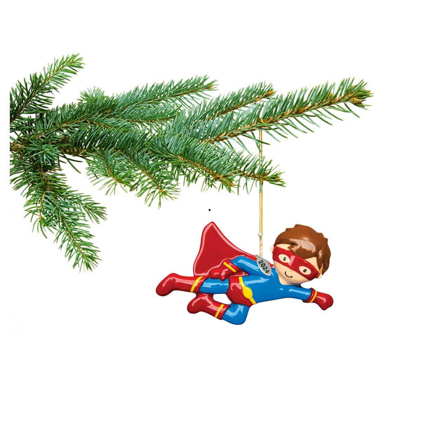 Superhero Ornaments - Superhero Christmas Home Ornaments 2024 - Great Kids Gifts