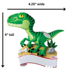 Dinosaur Ornament - Velociraptor Christmas Ornament 2025 - Easy to Personalize at Home - Comes in Gift Box So Its Ready for Giving!